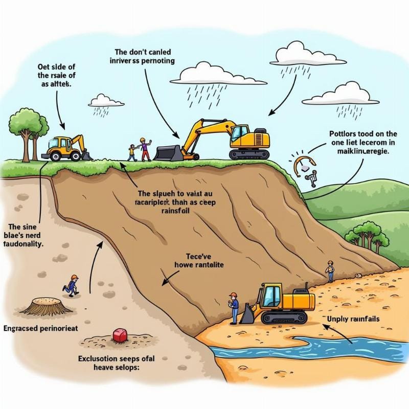 Vải địa kỹ thuật gia cường được sử dụng để gia cố và ổn định tường chắn đất trong xây dựng, ngăn ngừa sạt lở và đảm bảo an toàn cho công trình.
